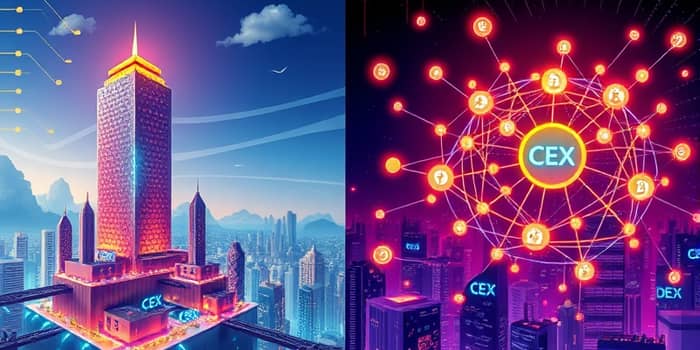 La Evolución de los Exchanges Cripto: CEX vs. DEX